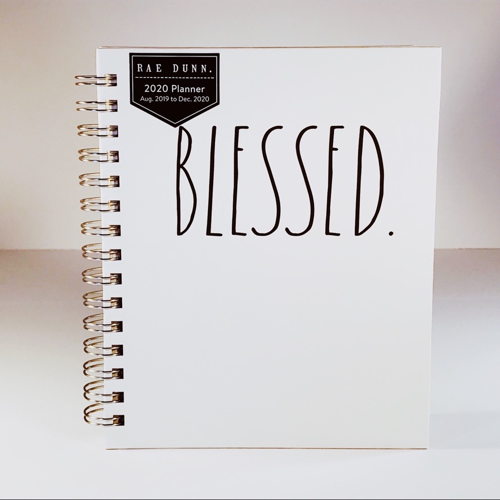 Rae Dunn 2020 Planner Aug 2019 to Dec 2020